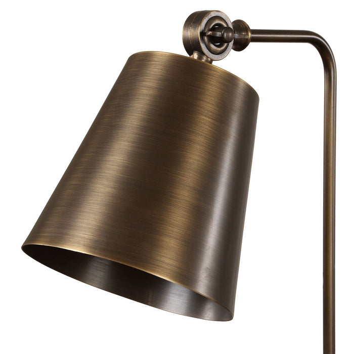 Uttermost - 30798-1 - One Light Desk Lamp - Hutchinson - Golden Bronze