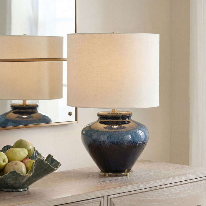 Uttermost - 30803-1 - One Light Table Lamp - Andrus - Antique Brass