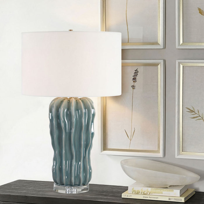 Uttermost - 30804-1 - One Light Table Lamp - Niese - Antique Brass