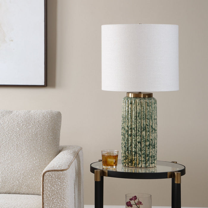 Uttermost - 30805-1 - One Light Table Lamp - Hensley - Antique Brass