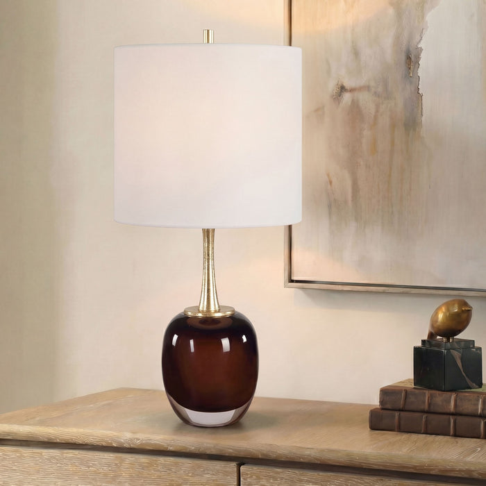 Uttermost - 30809-1 - One Light Table Lamp - Vannett - Antique Brass