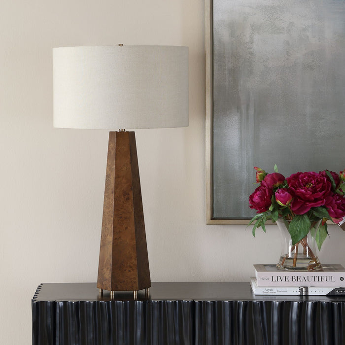 Uttermost - 30814-1 - One Light Table Lamp - McCaffrey - Antique Brass
