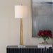 Uttermost - 30815-1 - One Light Buffet Lamp - Midas - Antique Brass