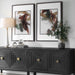 Uttermost - 32548 - Abstract Prints, S/2 - Velocity - Dark Walnut