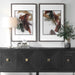 Uttermost - 32548 - Abstract Prints, S/2 - Velocity - Dark Walnut