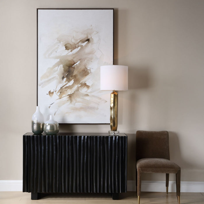 Uttermost - 32554 - Abstract Painting - Still Moving - Dark Walnut
