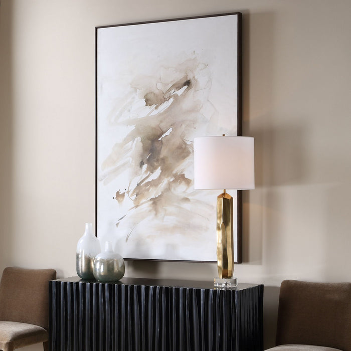 Uttermost - 32554 - Abstract Painting - Still Moving - Dark Walnut