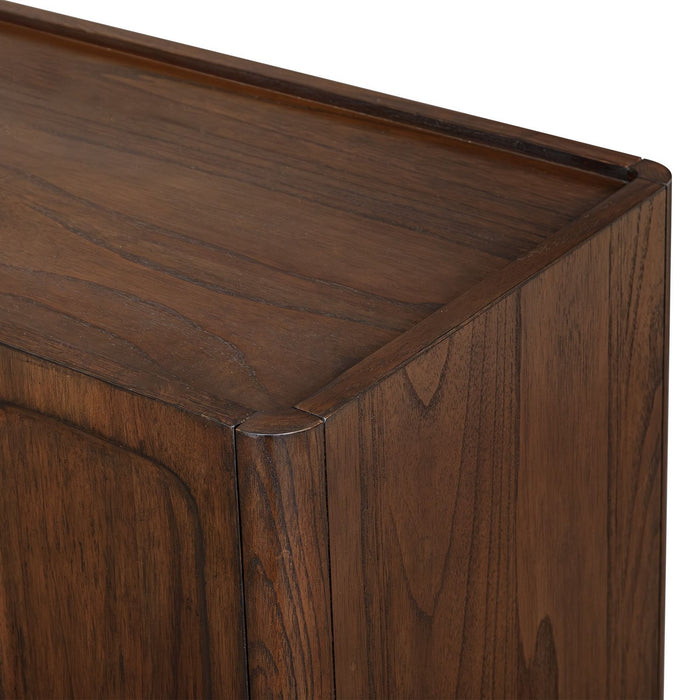Uttermost - 50324 - Cabinet - On The Block - Dark Walnut