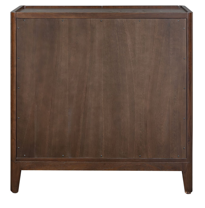 Uttermost - 50324 - Cabinet - On The Block - Dark Walnut