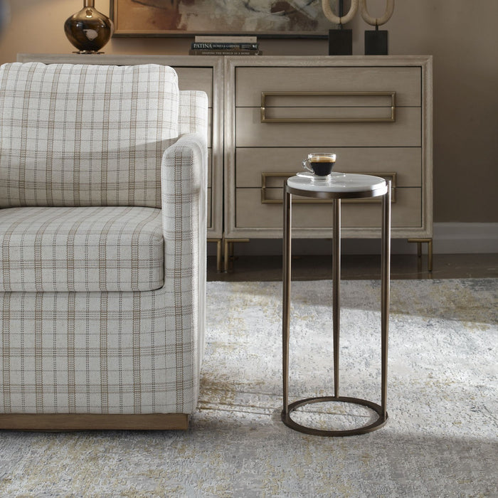 Uttermost - 50342 - Accent Table - Mercier - Sleek Bronze