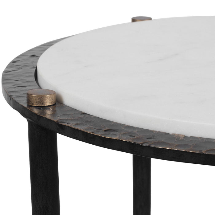 Uttermost - 50344 - Accent Table - Wren - Antique Brass