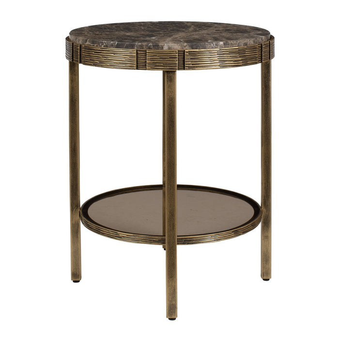 Uttermost - 50345 - Accent Table - Cusano - Antique Brass