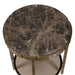 Uttermost - 50345 - Accent Table - Cusano - Antique Brass