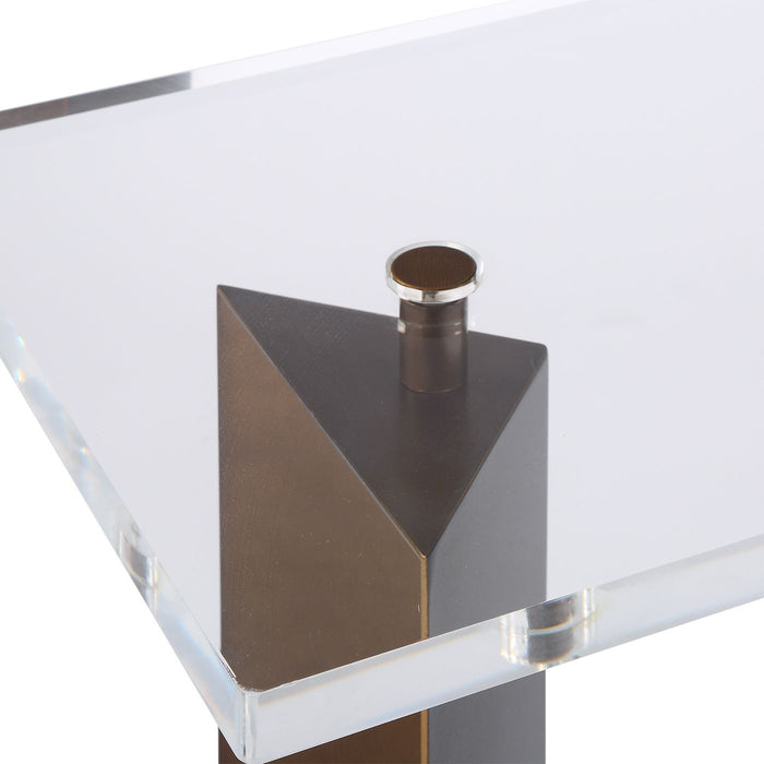 Uttermost - 50359 - Side Table - McElroy - Bronze