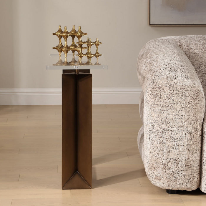 Uttermost - 50359 - Side Table - McElroy - Bronze