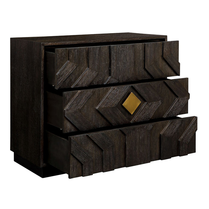 Uttermost - 50366 - Chest - Faulkner - Brushed Gold