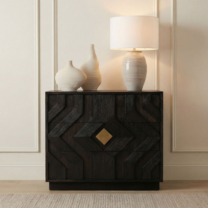 Uttermost - 50366 - Chest - Faulkner - Brushed Gold