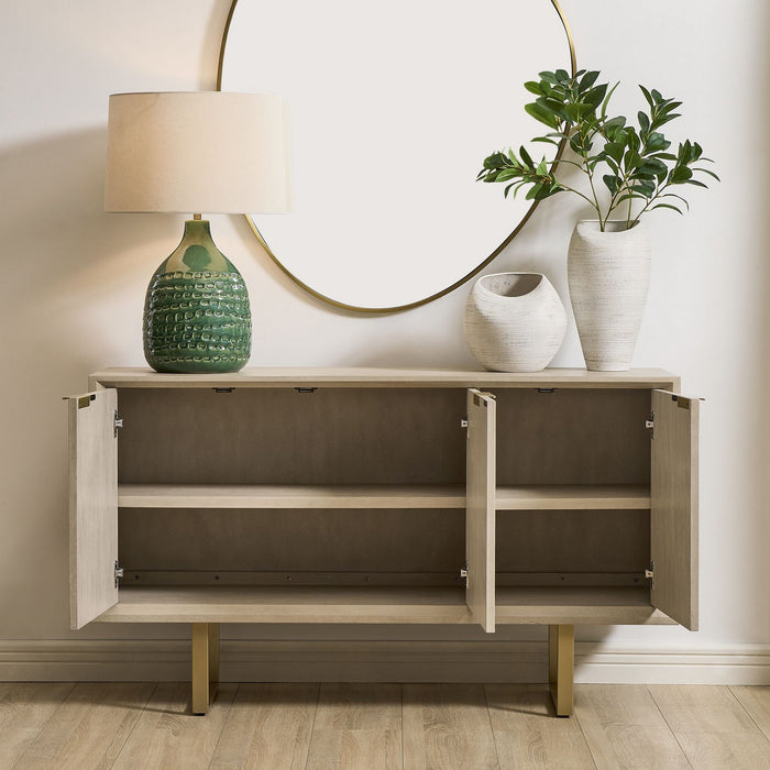 Uttermost - 50367 - Cabinet - Maeva - Antique Gold