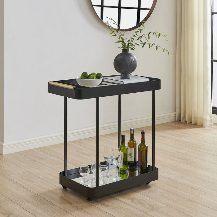 Uttermost - 50372 - Bar Cart - Vesper - Antique Brass