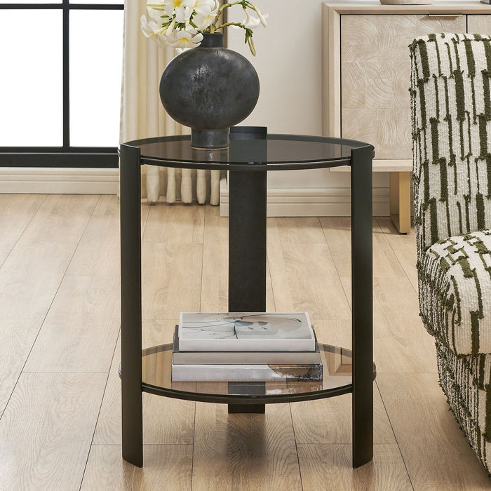Uttermost - 50376 - Side Table - Hanson - Bronze