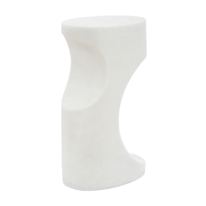 Uttermost - 50383 - Accent Table - Stevie - White Stone