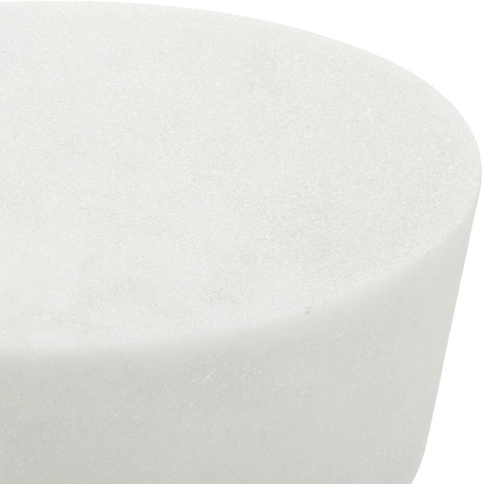Uttermost - 50383 - Accent Table - Stevie - White Stone