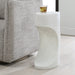 Uttermost - 50383 - Accent Table - Stevie - White Stone