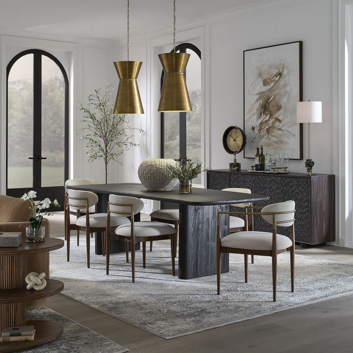 Uttermost - 50392 - Dining Table - Kirin - Black