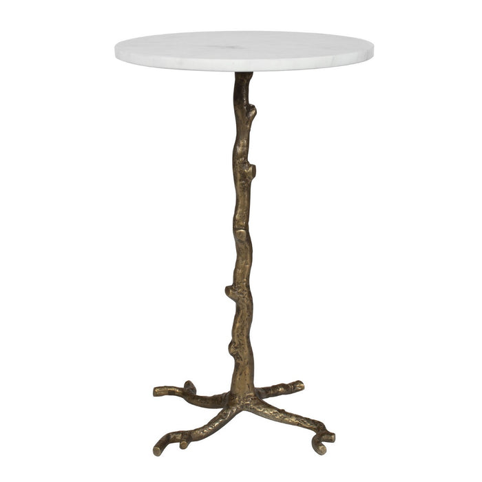 Uttermost - 50607 - Accent Table - Calais - Antique Brass