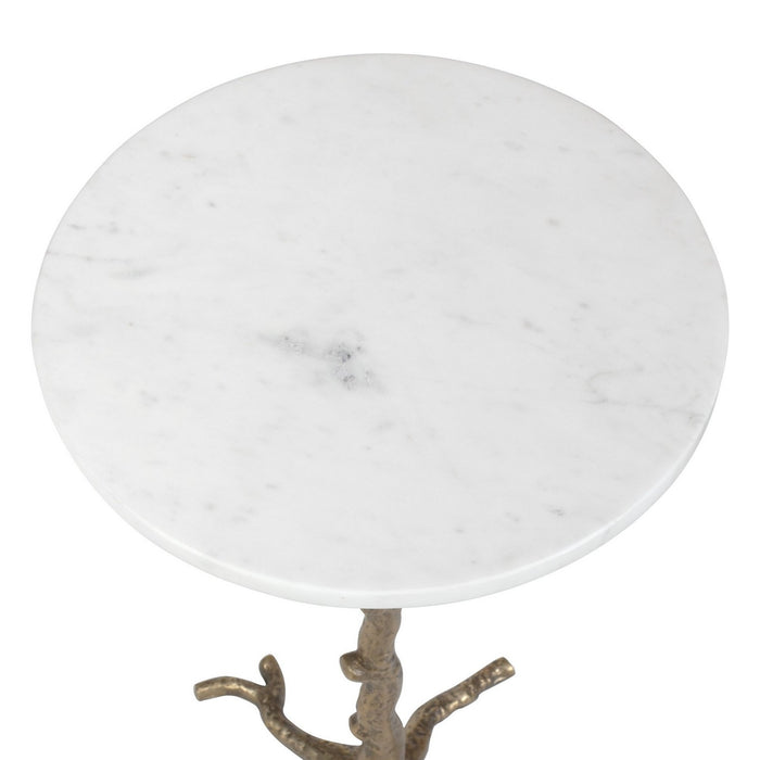 Uttermost - 50607 - Accent Table - Calais - Antique Brass