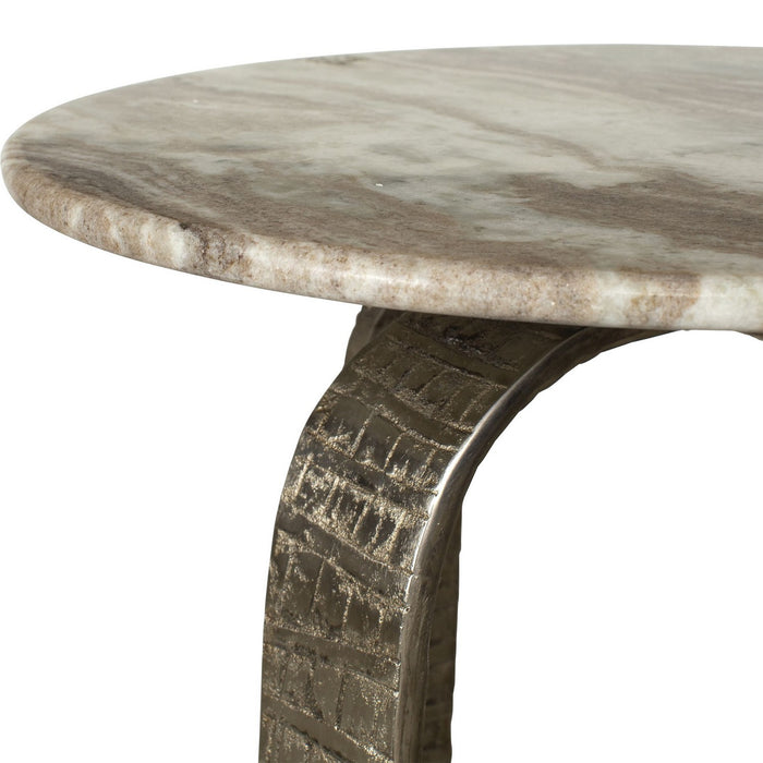 Uttermost - 50643 - Side Table - Warner - Antiqued Champagne