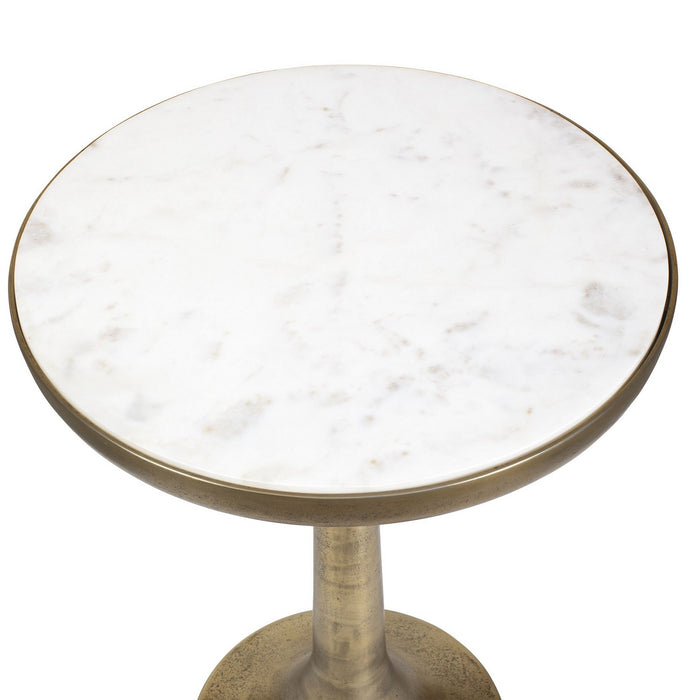 Uttermost - 50644 - Side Table - Gianno - Antique Brass