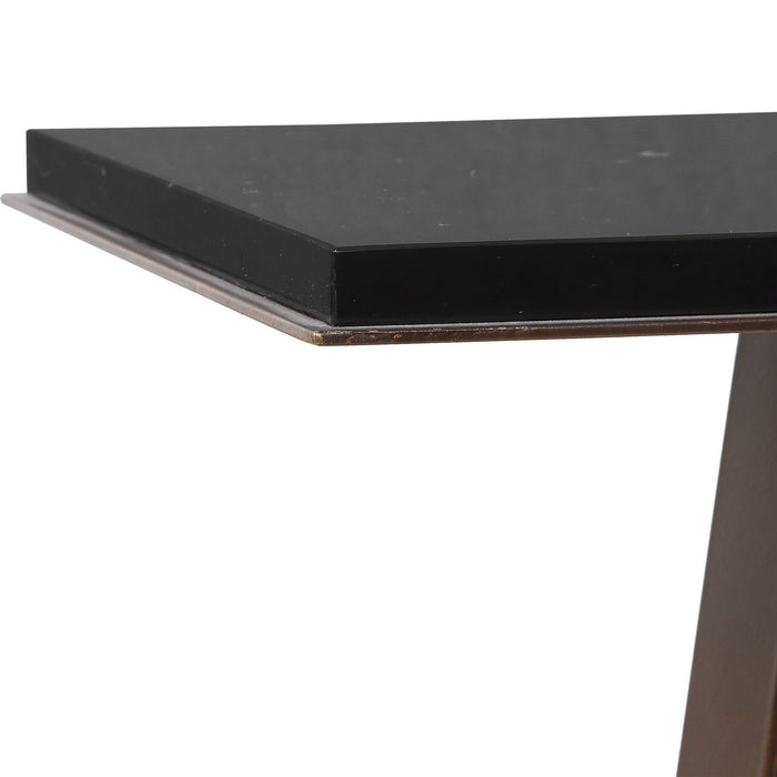 Uttermost - 51128 - Accent Table - Galloway - Dark Bronze