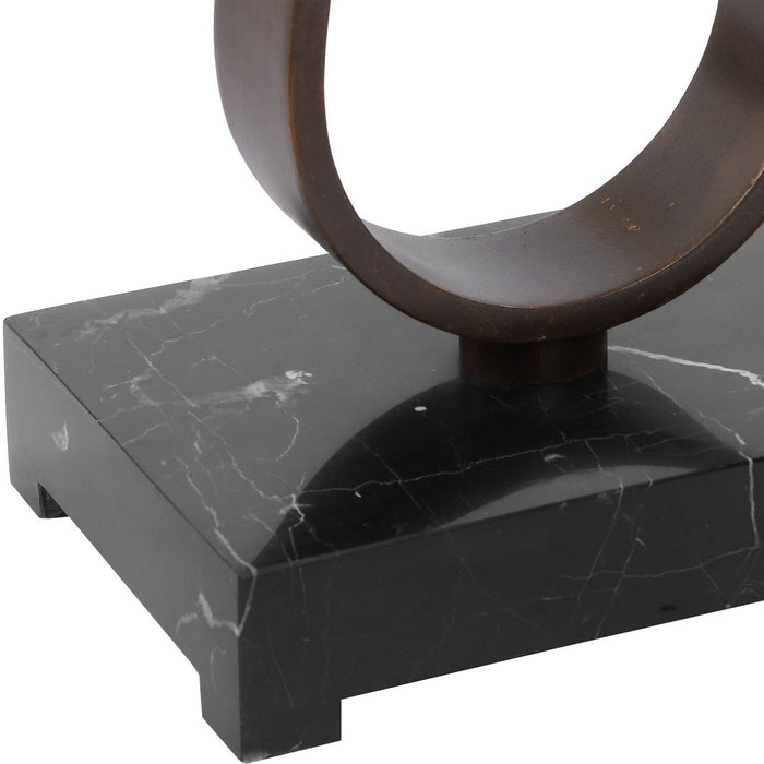 Uttermost - 51128 - Accent Table - Galloway - Dark Bronze