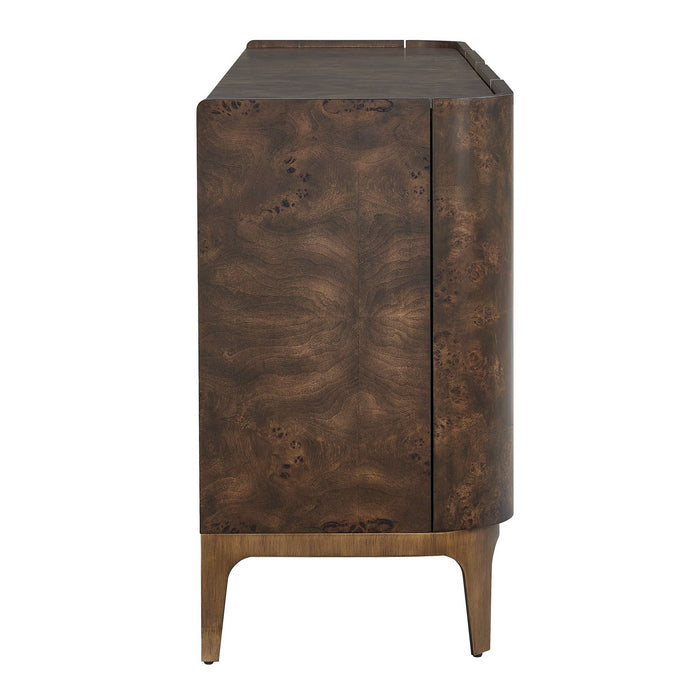 Uttermost - 51129 - Cabinet - Melbourne - Warm Brass
