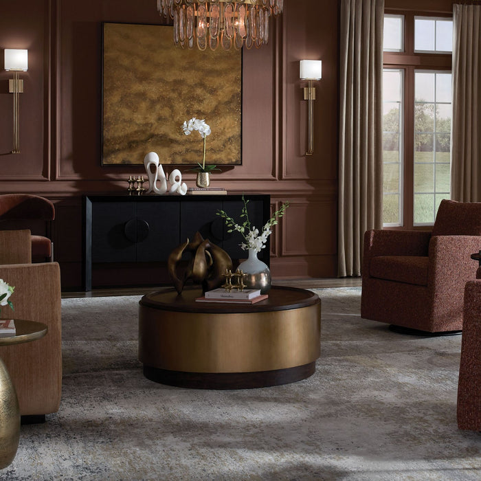 Uttermost - 51130 - Coffee Table - Parrish - Antique Brass