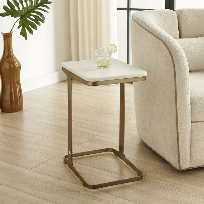 Uttermost - 51135 - Accent Table - Tylan - Brass