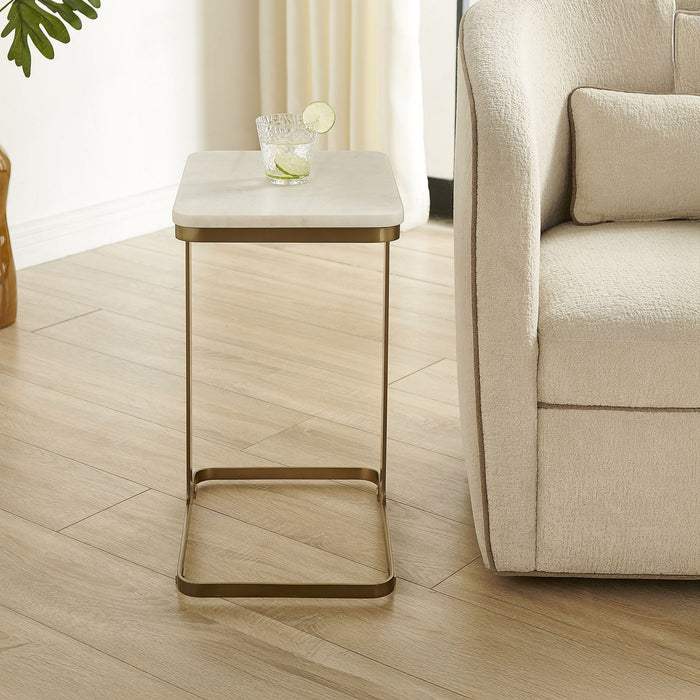 Uttermost - 51135 - Accent Table - Tylan - Brass
