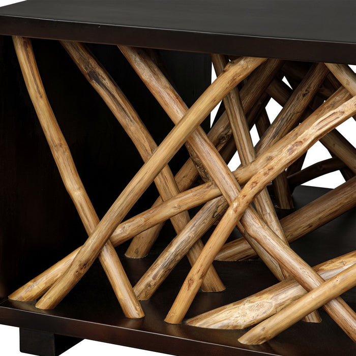 Uttermost - 51138 - Coffee Table - Teak Maze - Solid Mahogany