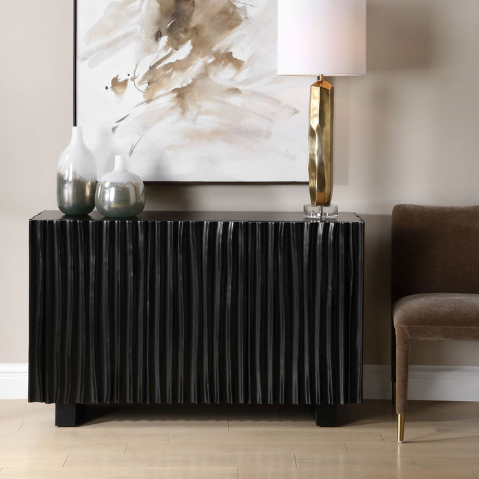 Uttermost - 51165 - Cabinet - Mercado - Black