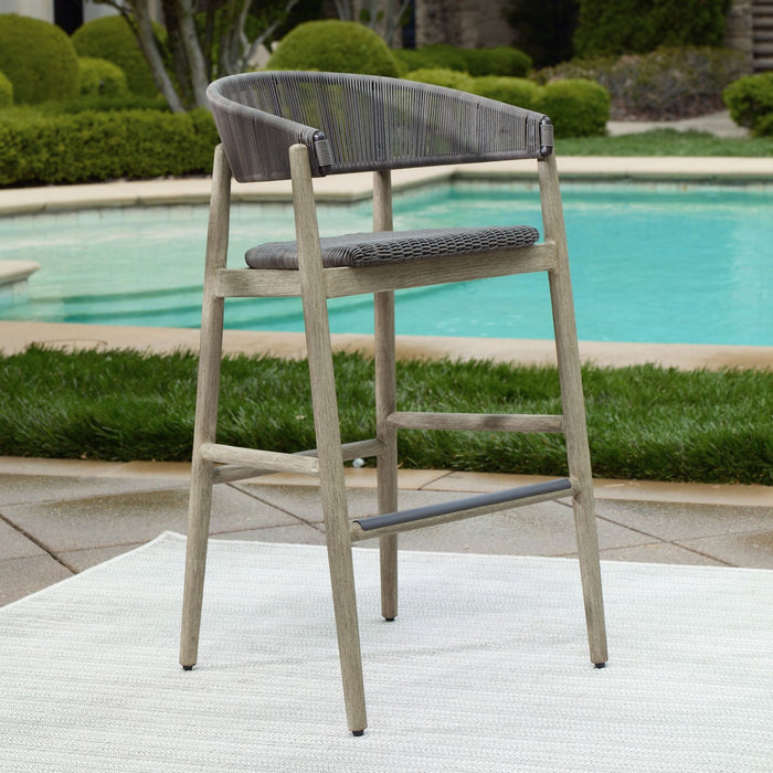 Uttermost - 51247 - Bar Stool - Dermott - Mahogany