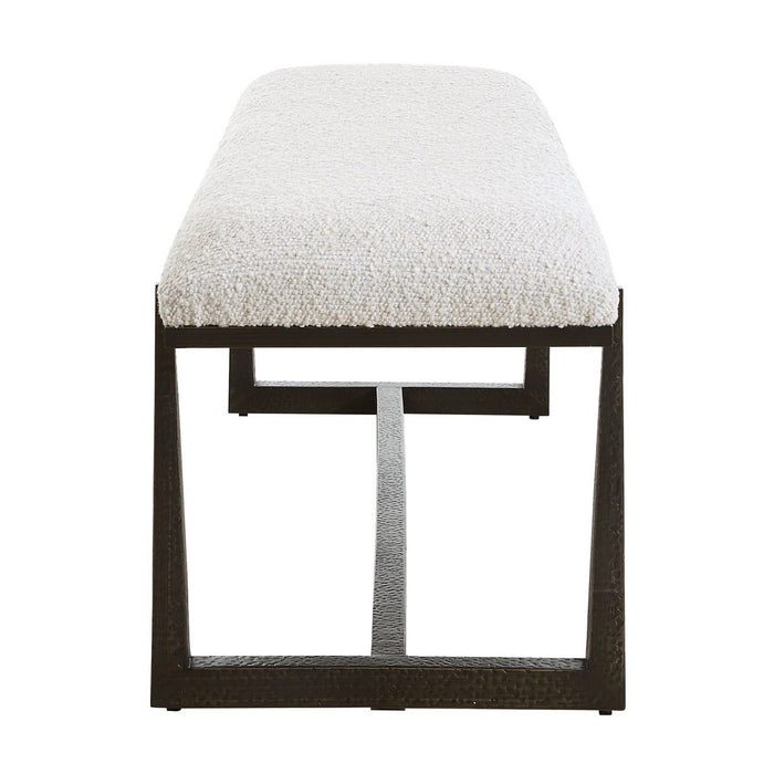 Uttermost - 53092 - Bench - Midas - Textured Bronze