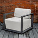 Uttermost - 53110 - Lounge Chair - Remsen - Black