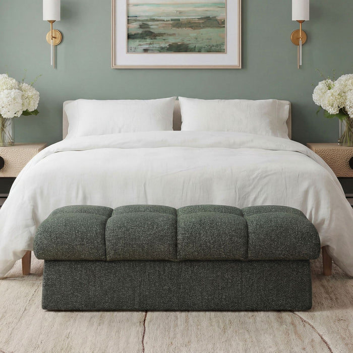 Uttermost - 53111 - Bench - Harlem - Green And Lake Blue