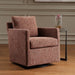 Uttermost - 53112 - Swivel Chair - Tisdell - Canyon And Blush With Accents Of Navy