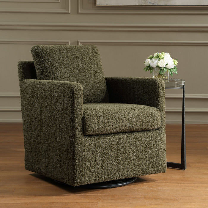 Uttermost - 53113 - Swivel Chair - Tisdell - Green