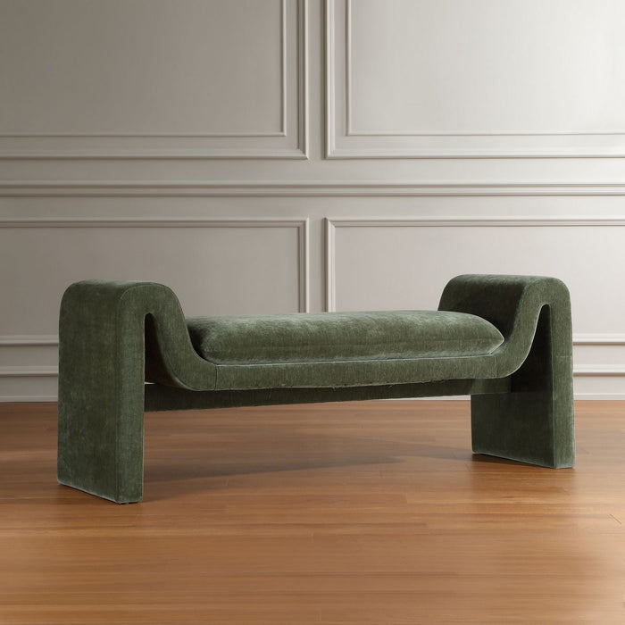 Uttermost - 53114 - Bench - Manson - Moss Distressed