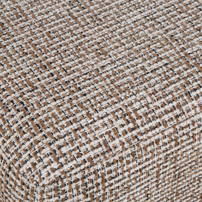 Uttermost - 53115 - Ottoman - Kelce - Caramel, Onyx, And Cream