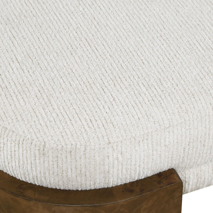 Uttermost - 53117 - Bench - Thorian - Off-white