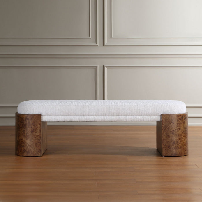 Uttermost - 53117 - Bench - Thorian - Off-white